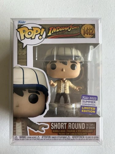 Funko Pop! Indiana Jones - Short Round #1412 Summer Convention w/Protector