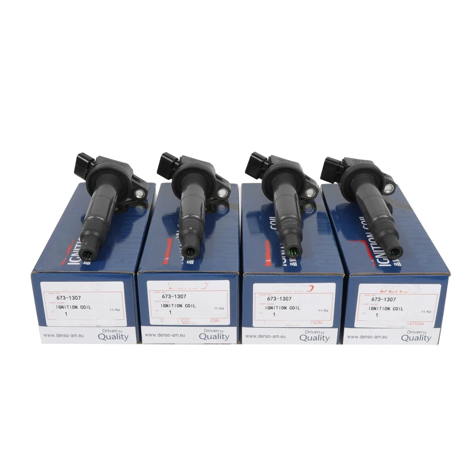 4PCS 90919-02244 673-1307 Ignition Coils For 2001-2008 Toyota Rav4 2.4L L4 - Imagem 2 de 4