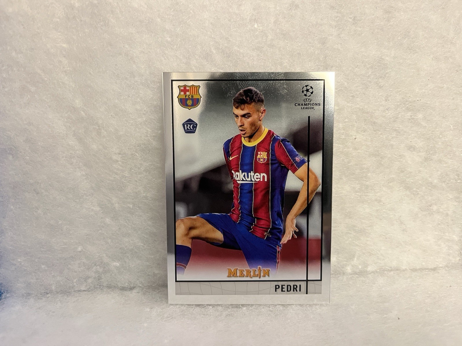 2020-21 Topps Merlin Chrome UCL - Pedri #89 (RC)