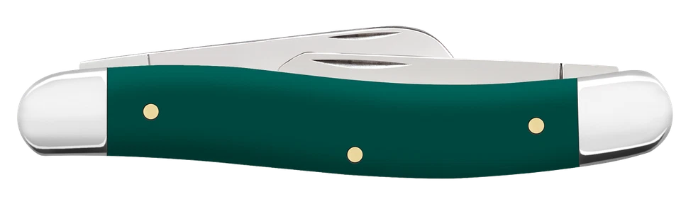 Cuchillos Case xx Medianos Stockman Abeto Verde Sintético 64535 Cuchillo Inoxidable Foto 3 de 4