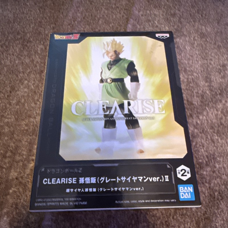 Super Saiyan Gohan Dragon Ball Z Great Saiyaman Version Clearise Bandai Figure