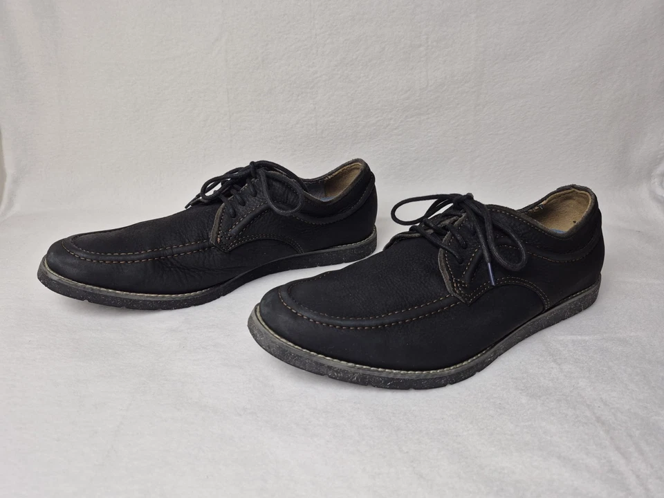 Hush Puppies Hade Jester Men's Black Oxfords Size 10 Medium Moyen - Image 2 of 4