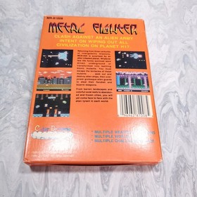 Metal Fighter NES Cart Vintage Nintendo Game with Manual Complete in Box CIB