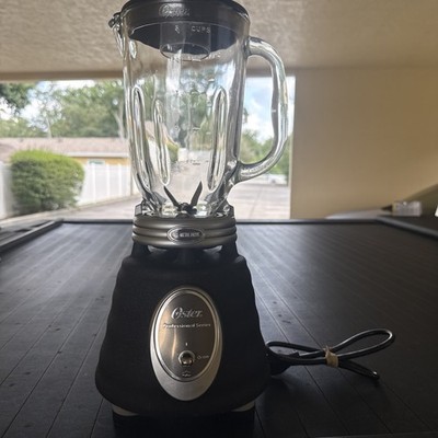 OSTER Professional Series Blender - Black - Glass Top PST2 - Tested WORKS GREAT