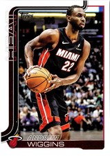 Andrew Wiggins 2025-26 Topps #77 Miami Heat NBA
