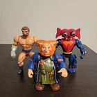 Lot Of 3 Masters of the Universe GWILDOR FISTO MANTENNA Vintage 80s Figures MOTU