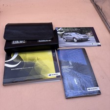 2010 Subaru Forester Owner's Manual, Quick Reference Guide With Case Included