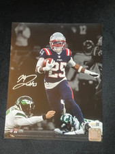 Marcus Jones Patriots Autographed Signed 8x10 Photo JSA Authnetic Pose 2