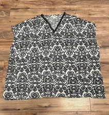 NVELOP SUN Uv protectant beach cover-up printed Poncho Tunic Women’s Size S/M