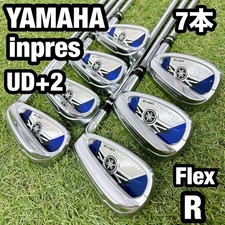 Yamaha inpres UD+2 Iron Set 6-PW AW SW 7pc N.S.PRO Zelos 7 R Flex Steel RH