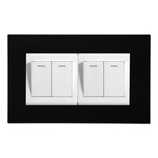 Single / Double Light Switch Socket Finger Plates Surround Wall Protector Cover