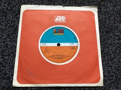 THE TRAMMPS - SOUL SEARCHING TIME 1976 UK SINGLE ATLANTIC K10797 EXCELLENT