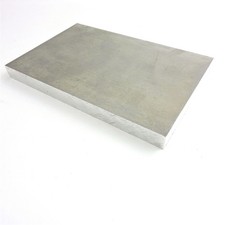 .75" thick 3/4 Aluminum 6061 PLATE 8.5" x 11." Long sku 340298
