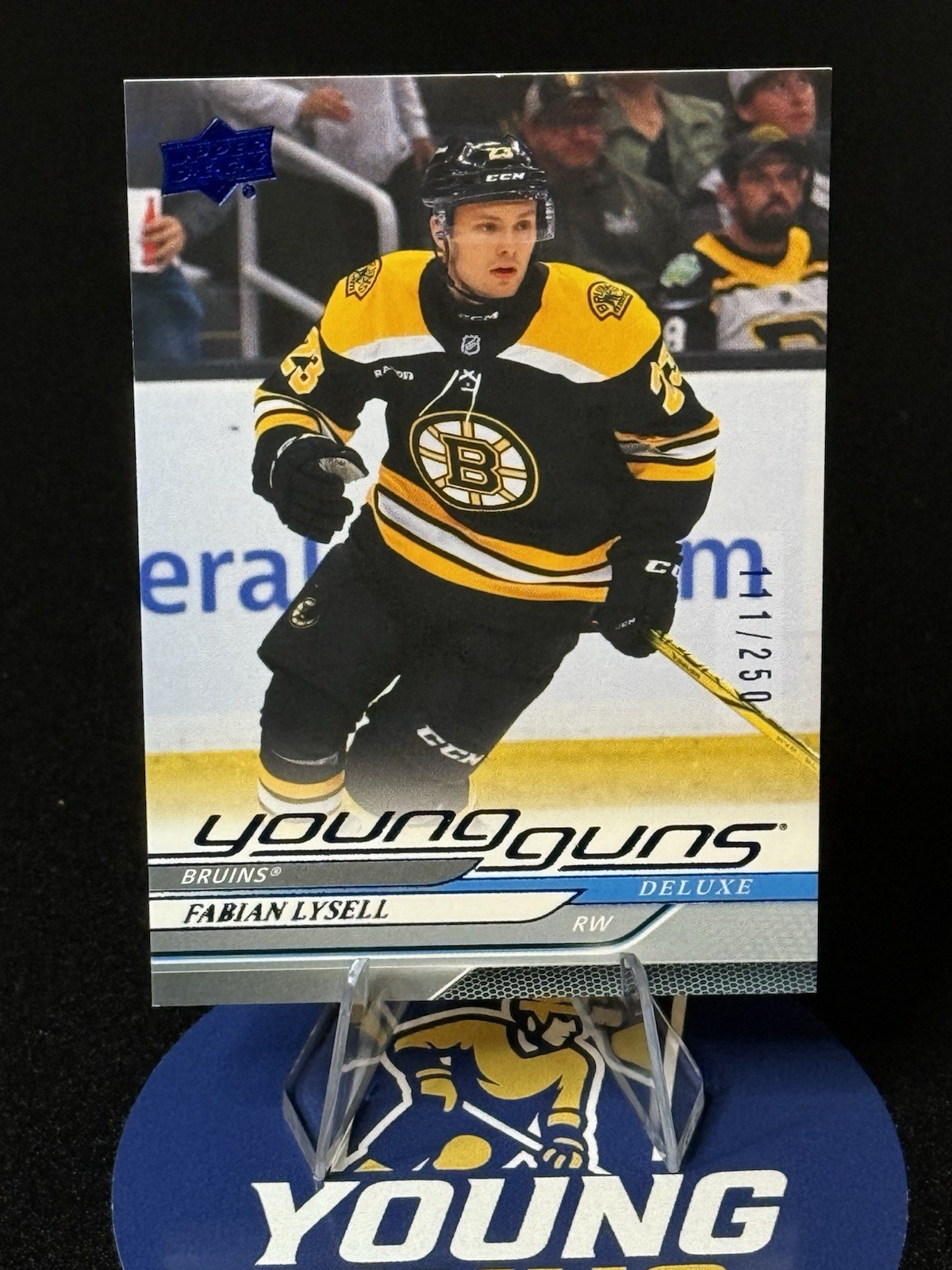2024-25 Upper Deck Extended Series - Young Guns Fabian Lysell #721 Deluxe /250