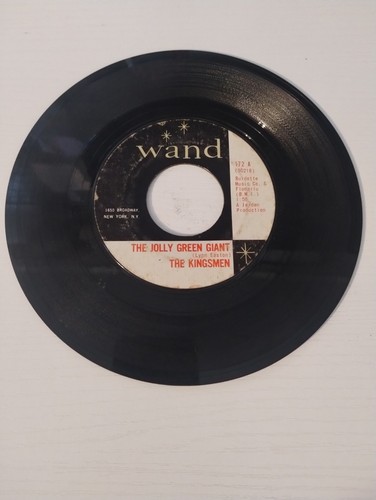 45 RPM Record The Kingsman The Jolly Green Giant/Long Green - Foto 2 di 2
