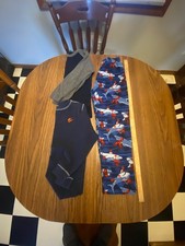 Boys Size 10 Pajama Set of 3 Blue Shark Sleep Pants Childrens Place GAP Kids