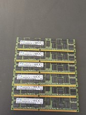 6 Barrettes Mémoires Samsung 16GB DDR3 1866 MHz ECC