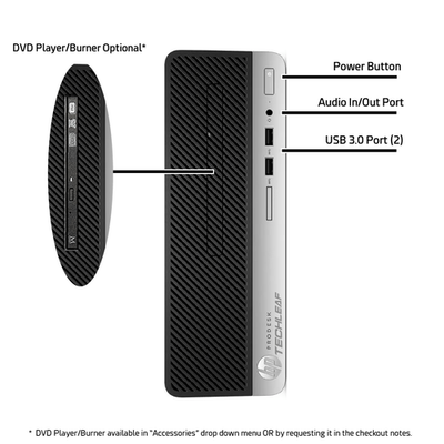 HP Windows 11 Desktop PC up to i7 8th Gen, 32GB RAM, 2TB NVMe SSD