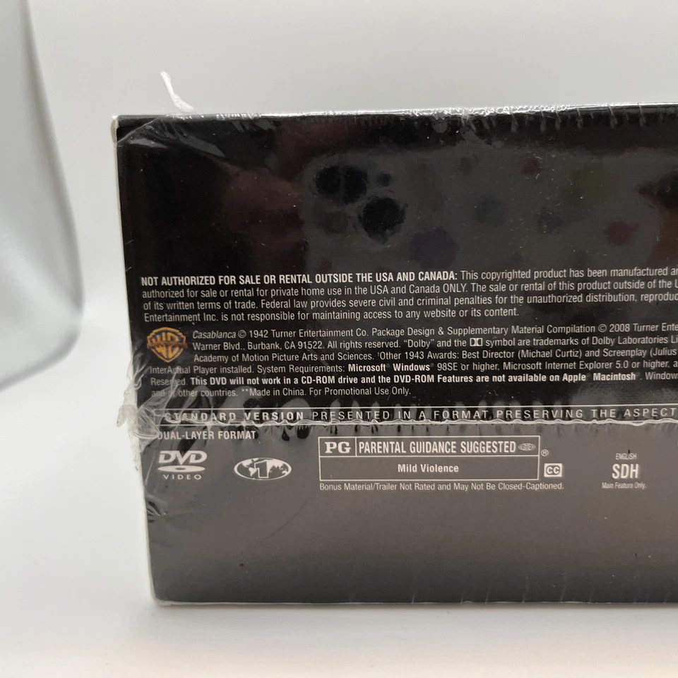 WB Casablanca 85th Anniversary Ultimate Collector's Edition Movie DVD Box Set - Image 4 of 4