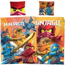 LEGO Ninjago Rise of the Ninjas Bettwäsche Aufstieg der Drachen Linon/Renforcé 