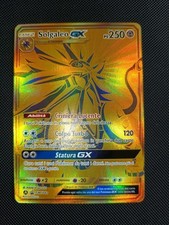 Solgaleo GX  Promo SM104a  GOLD Holo Foil  Pokemon  Italiano A18