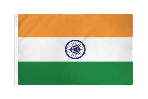 India 2x3ft Poly Flag International Indian India Country National Flag - Picture 2 of 3
