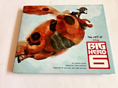 Art of Big Hero 6 Hardcover Art Book by Disney - Perfect Condition