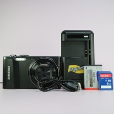 Samsung Digital Camera WB720 14.2MP Black Tested Full Working Set