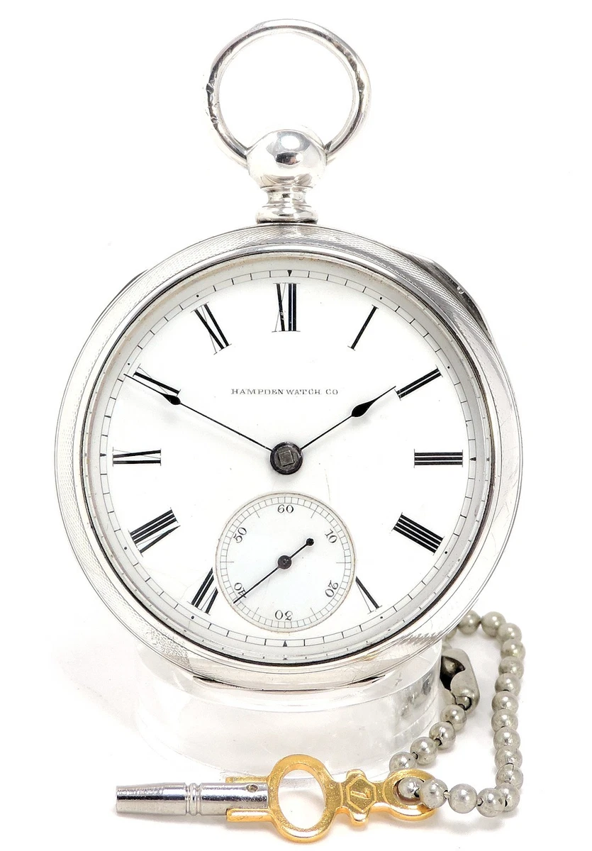 Hampden Pocket Watches with Vintage 1880-1889 Year Manufactured