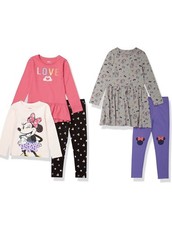 Amazon Essentials Girls and Toddlers' Mix-and-Match Outfit Sets Disney 4T