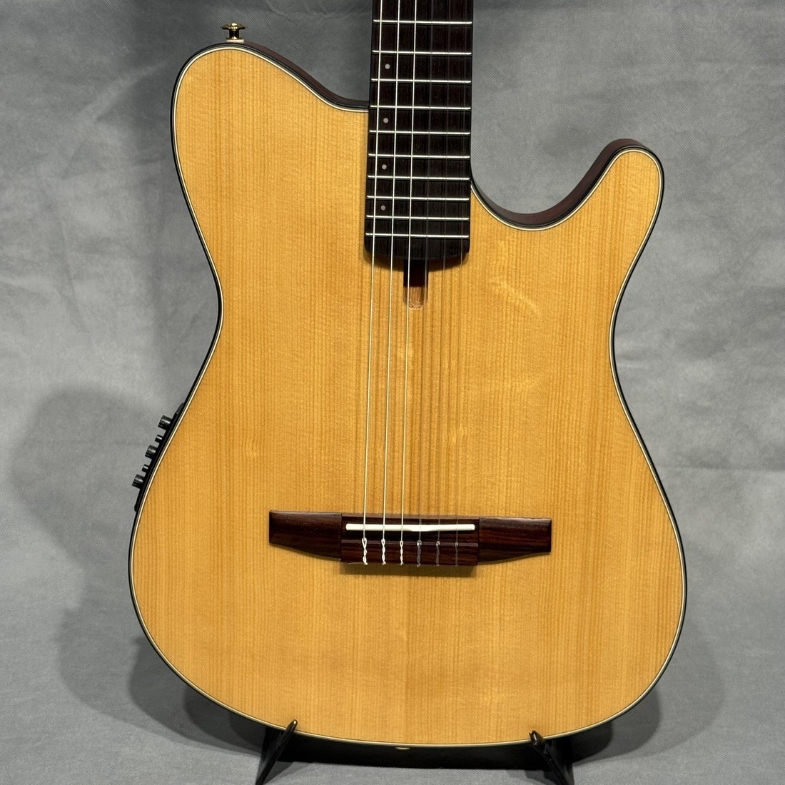 Ibanez FRH10N-NTF Natural Flat Nylon Electric Guitar with gig bag