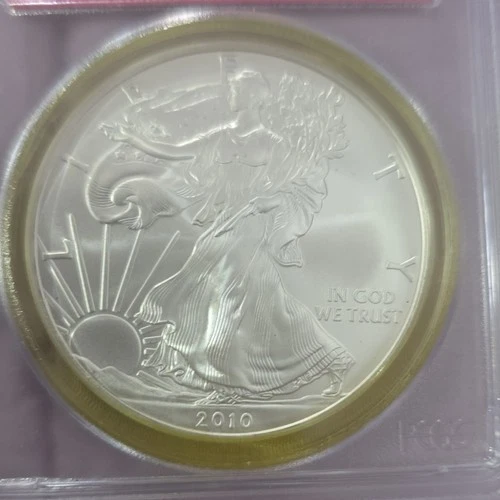 U.S. Mint 2010 PCGS MS69 American Silver Eagle 1 oz Silver Coin