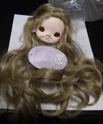 BJD blonde wig 12-13 NO DOLL HEAD INCLUDED playhouse  girl Danielle