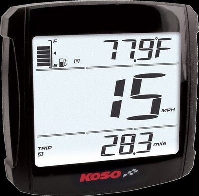 Koso BB026010 Gauge XR-01 with GPS Sensor