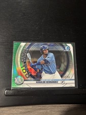 2020 Bowman - Bowman Scouts Top 100 Chrome Ronaldo Hernandez #BTP-100 Green...
