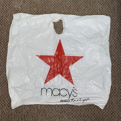 Macys Tasche New York Carrier groß Kunststoff