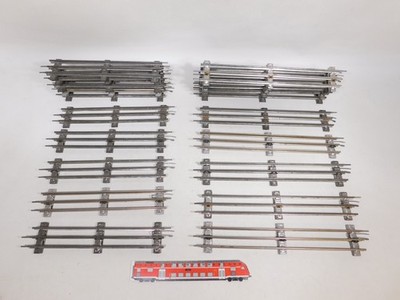 20x Märklin Spur 0 Gleis elektrischen Betrieb 3620 D 26 cm 3610 D 32 cm #DU922-3