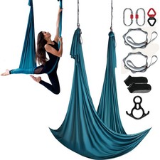 VEVOR Hamac de Yoga Aérien 10 m de Long Kit Balançoire de Yoga Inversion Danse