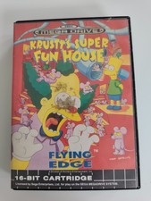 ebay® Auktion 336482286567 | SEGA Mega Drive - Krusty's Super Fun House - Original: Spiel, Anleitung u. Box Thumbnail of ebay® auction 336482286567 | SEGA Mega Drive - Krusty's Super Fun House - Original: Spiel, Anleitung u. Box