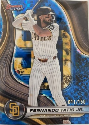 Topps 2024 Bowman's Best Fernando Tatis Jr. Padres MLB Card #55 /150 Serial