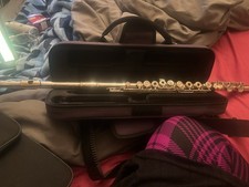 Miyazawa MJ101 Open Hole Flute Solid Silver And Gold Plated Lip