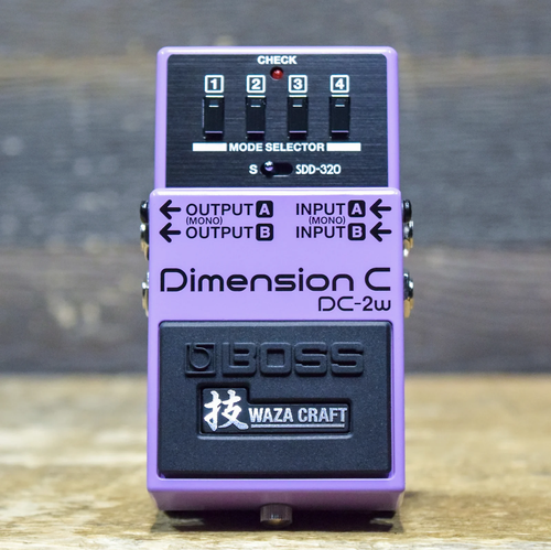 Boss DC-2W Dimension C Waza Craft 2-Voicing Mode Dimensional Chorus Effect Pedal - Picture 1 of 10