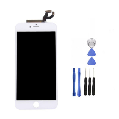 For iPhone 6S Plus White LCD Touch Screen Digitizer Display Assembly Replacement