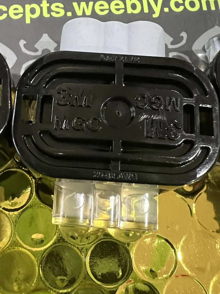 5X 3M Scotchlok Moisture Guard Connectors, Self-Stripping, 20-12 AWG Quick Crimp - Image 3 of 4