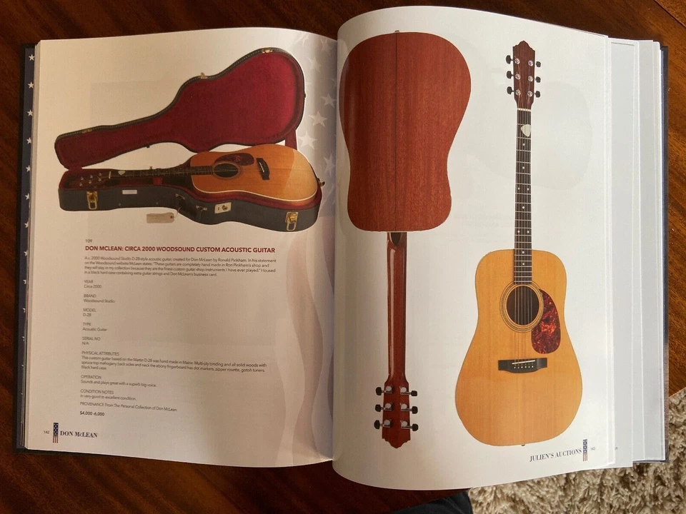 Julien’s Auction Catalog Bundle Don McLean November 2022 American Pie - Image 3 of 4