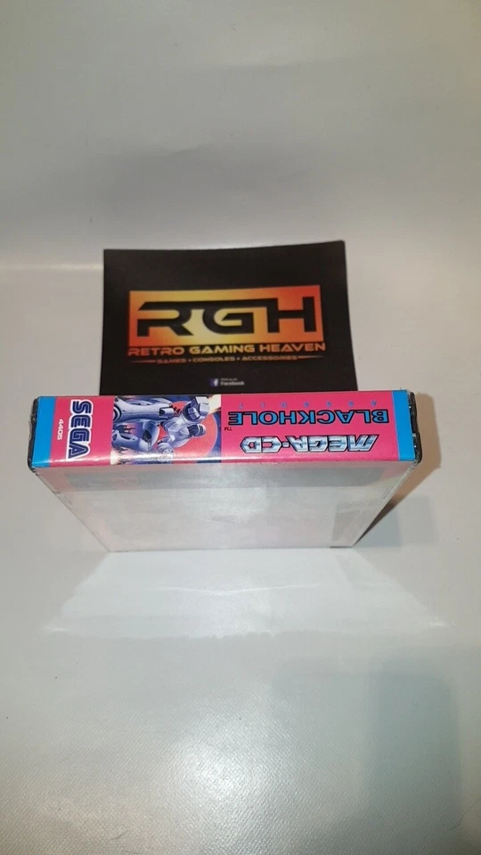 BLACKHOLE ASSAULT SEGA MEGA CD GAME NEW FACTORY SEALED + SPINE CARD V GOOD CON - Image 3 of 4