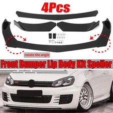 Kit de carrocería de parachoques delantero universal de 4 piezas alerón para Honda Civic BMW Benz Mazda