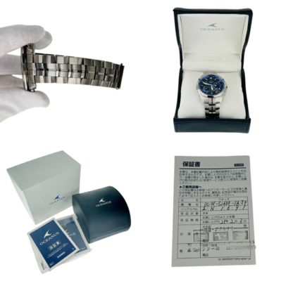 USED Excellent] CASIO Oceanus Manta Solar OCW-S2400-1AJF With Box