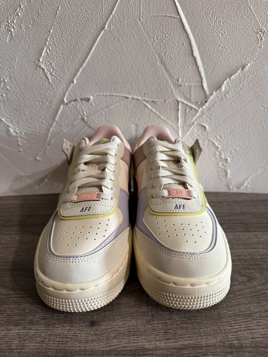 nike wmns air force 1 shadow beige womens pale ivory