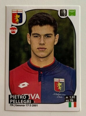 Pietro PELLEGRI Genoa Calciatori Panini 2017 2018